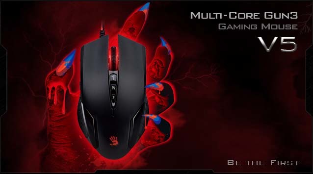 Bloody V5 Multi-Core Gun3 Gaming Mouse Usb - incehesap.com